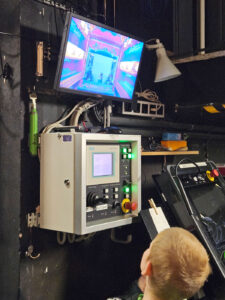 Spatzen in Aktion - Technik im Amberger Stadttheater